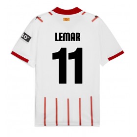 Girona Thomas Lemar #11 Hemmakläder 2025-26 Kortärmad Girona Thomas Lemar #11 Hemmakläder 2025-26 Kortärmad